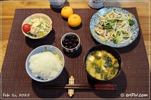 夕食の画像