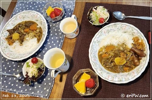 夕食の画像