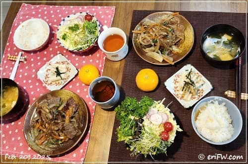 夕食の画像