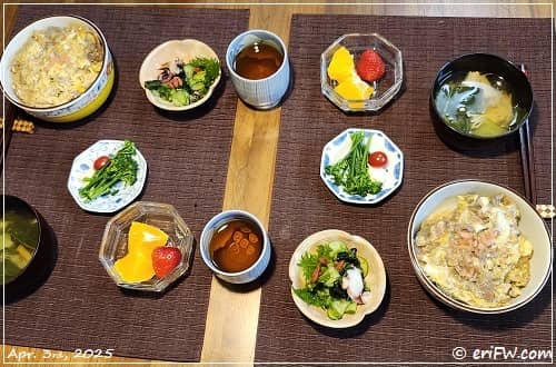 夕食の画像
