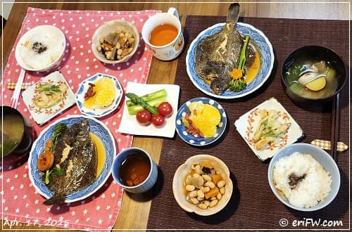 夕食の画像