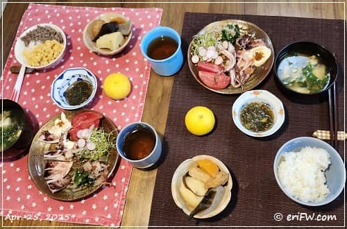 夕食の画像