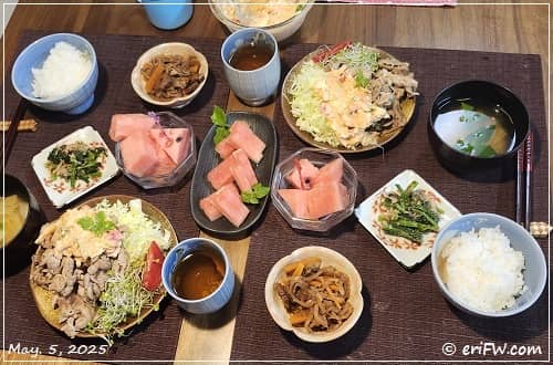夕食の画像