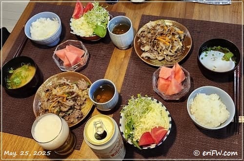 夕食の画像
