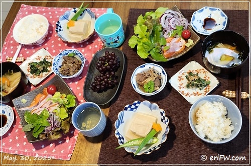 夕食の画像