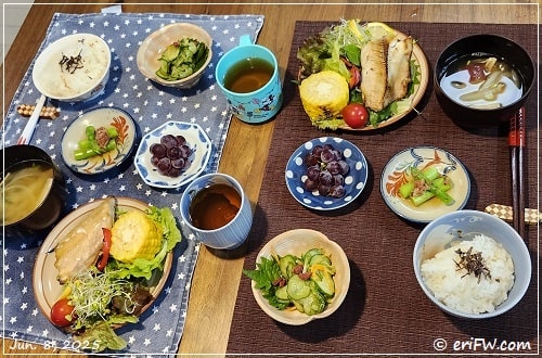 夕食の画像