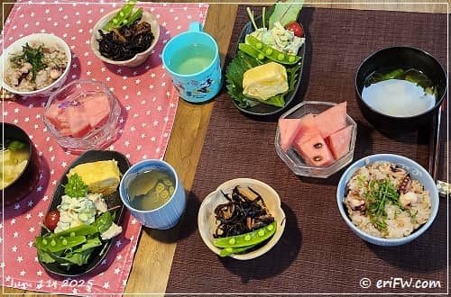 夕食の画像