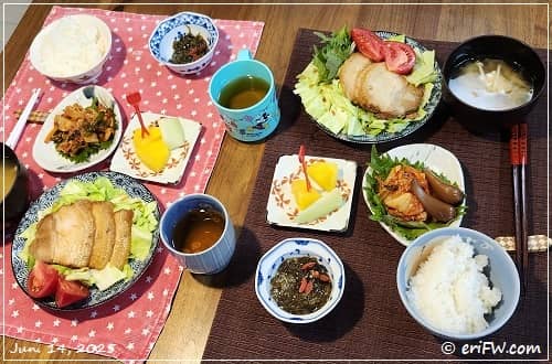 夕食の画像