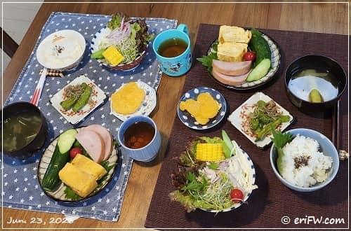 夕食の画像