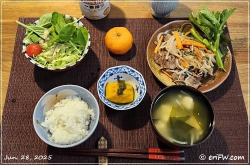 夕食の画像
