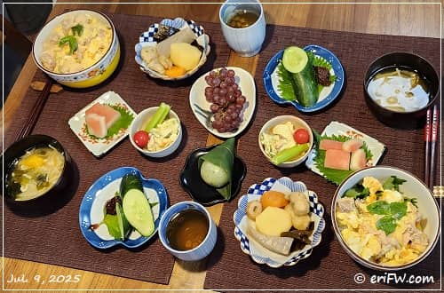 夕食の画像