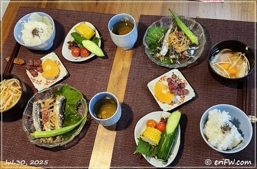 夕食の画像