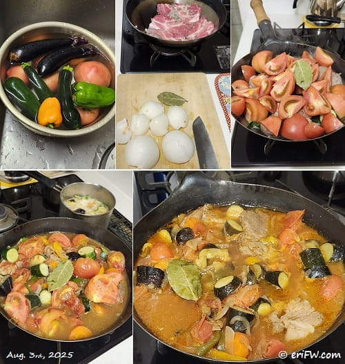夕食の画像