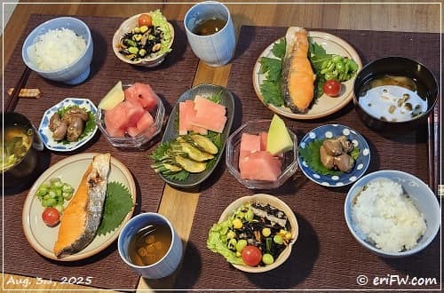 夕食の画像
