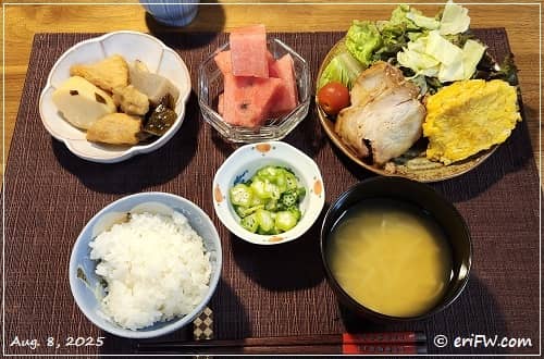 夕食の画像