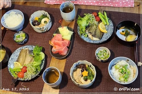 夕食の画像