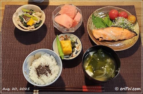 夕食の画像
